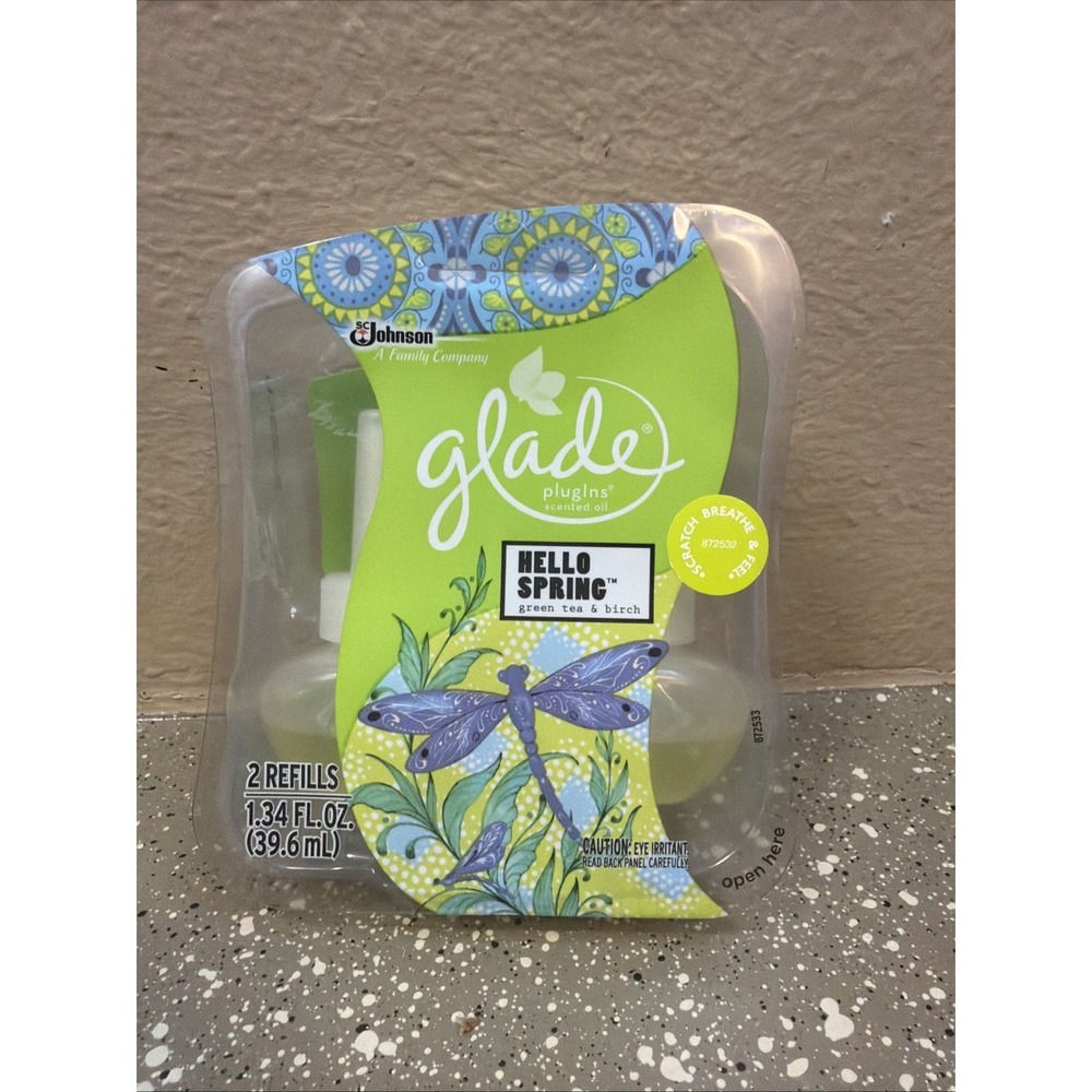 (2)‎ Glade Plugins HELLO SPRING Scented Oil Refills